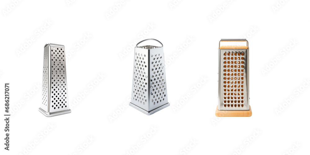 Grater cheese grate isolated on white background