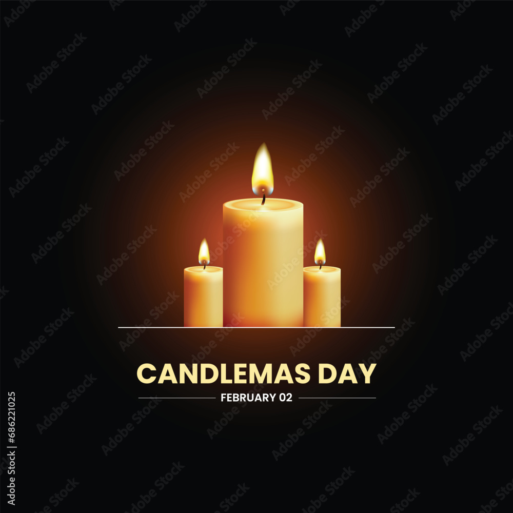 Candlemas Day. Set of lighted candles in church. Hope, praying concept.
Candlemas Day. Set of lighted candles in church. Hope, praying concept.