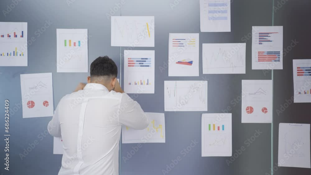 Businessman in financial crisis. Businessman in financial crisis.