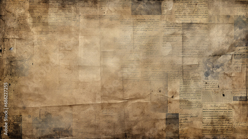 Grunge old new paper background for designers photo