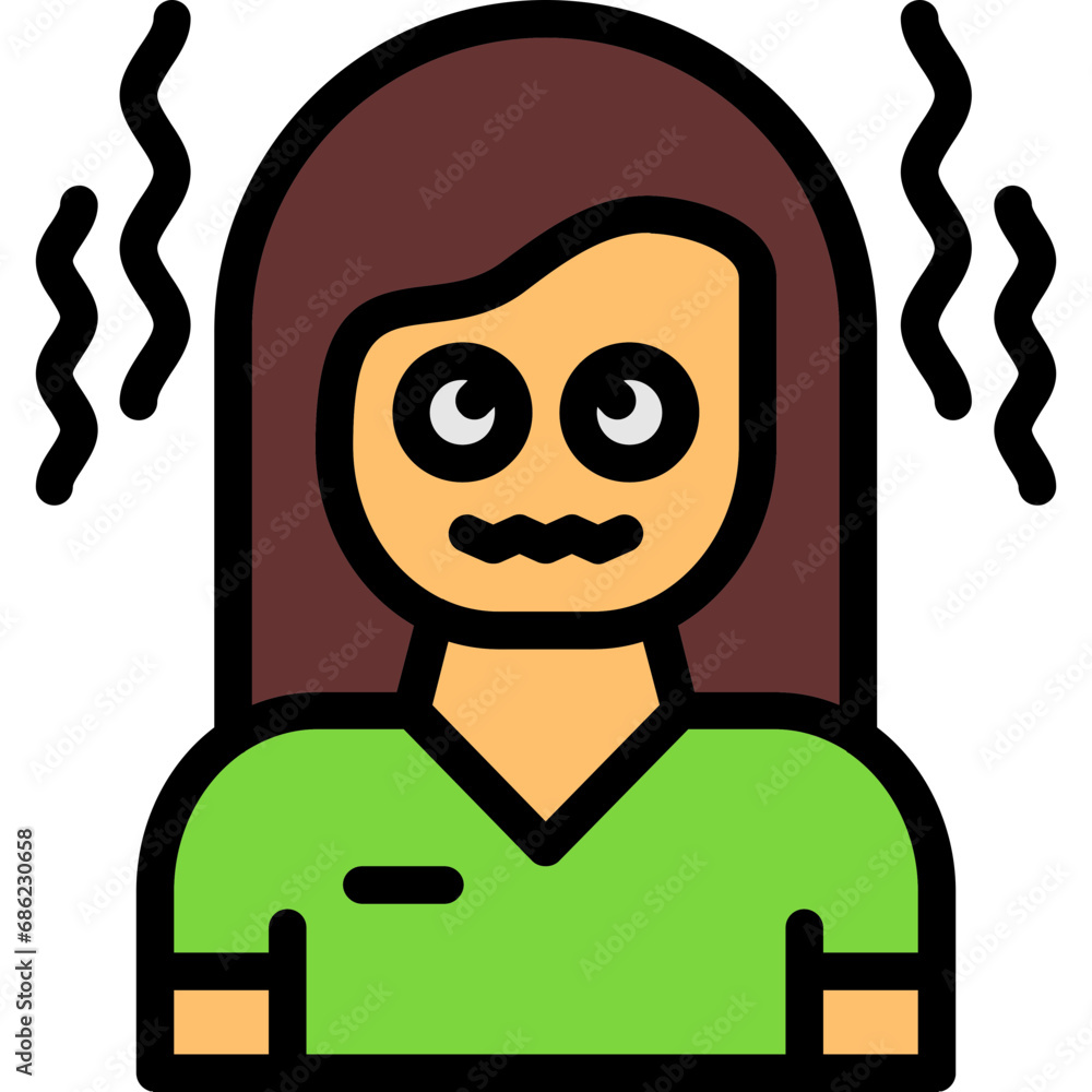Fotografi Disgust Icon