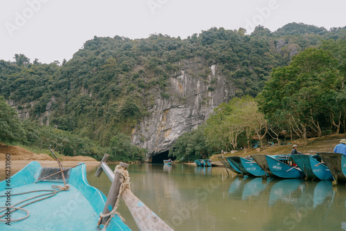 Phong Nha Caves in Vietnam photo