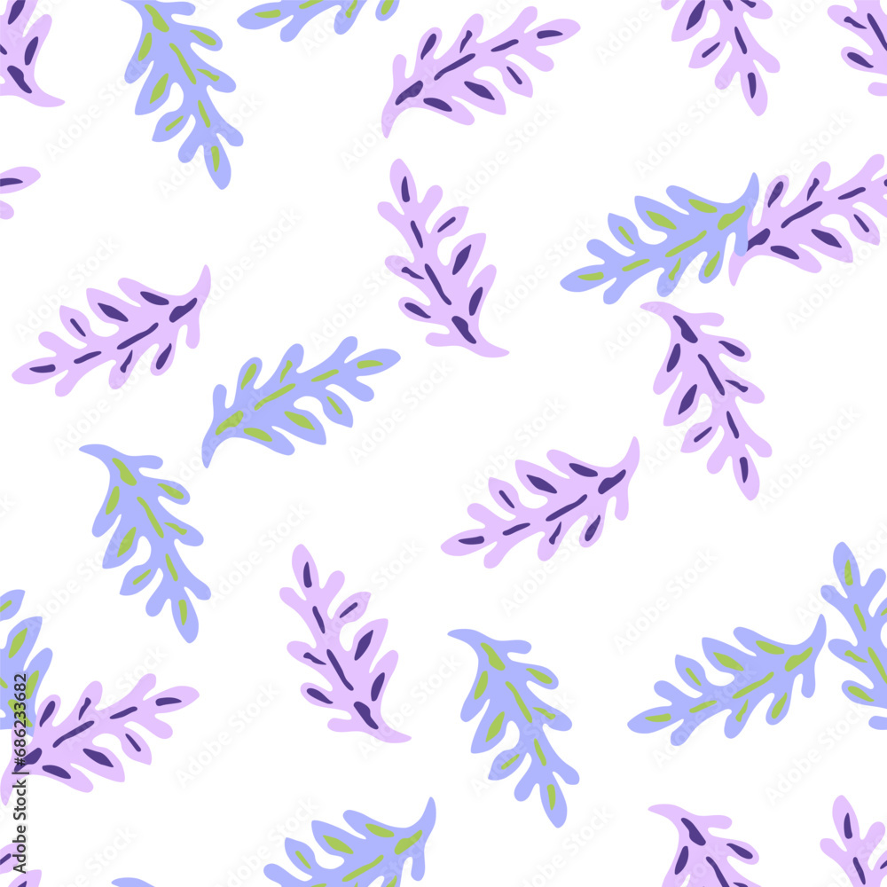 Botanical seamless backdrop featuring foliage. Botanical seamless backdrop featuring foliage.