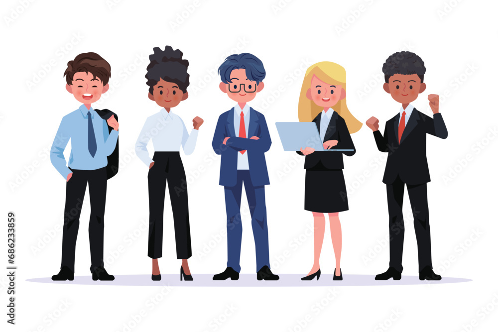 Group of business men and women, working people. Business team and teamwork concept. Group of business men and women, working people. Business team and teamwork concept.