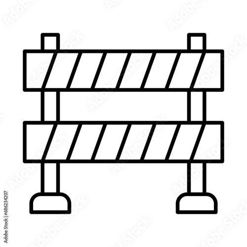 Barrier Icon Design