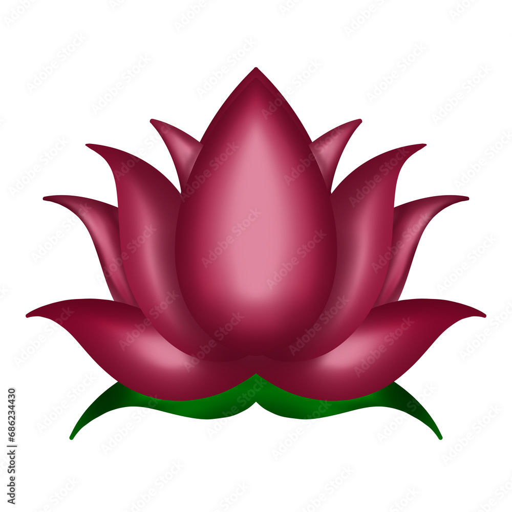 Pink And Green Lotus - yoga lotus Pink And Green Lotus - yoga lotus