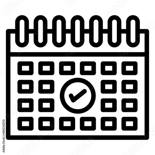 Time Plan Icon