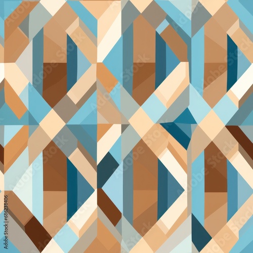 abstract geometric seamless pattern background