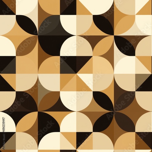 geometrical abstract seamless pattern background