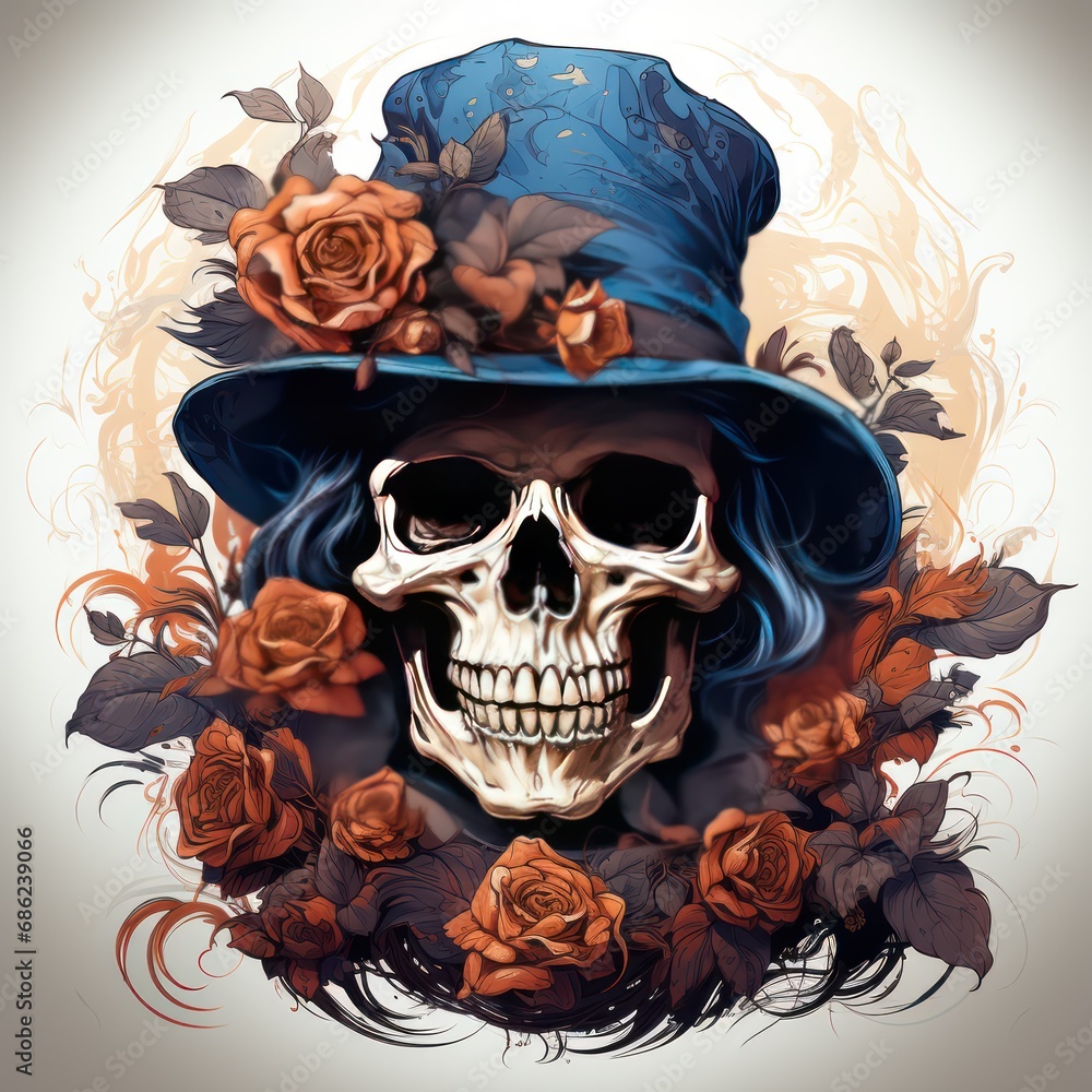 Reaper Hand with Cigar Skull Smoking Precious Moments Style Vector Reaper Hand with Cigar Skull Smoking Precious Moments Style Vector