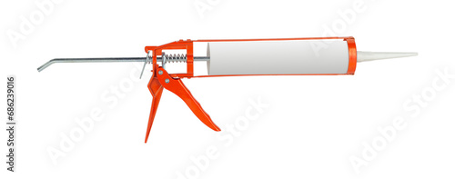 sealant gun isolated from background