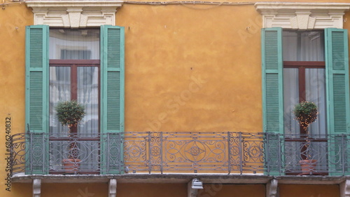 Fachada típica veneciana