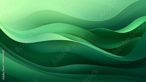 green tone background with abstract style 