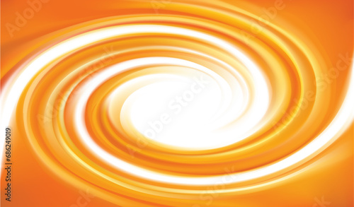 Vector abstract background. Frame of curl fluid surface