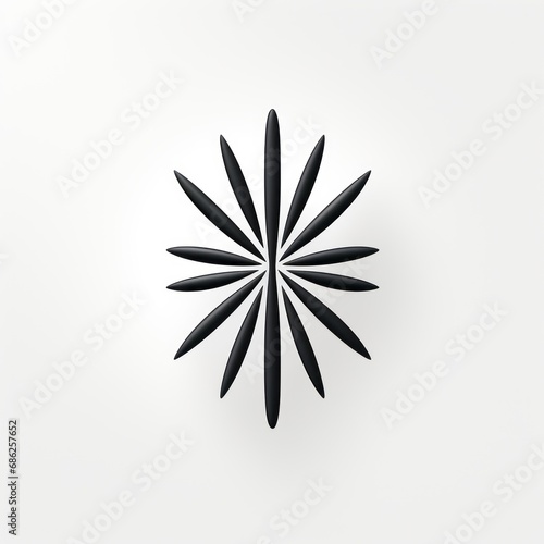 minimalistic logo in the shape of a cross