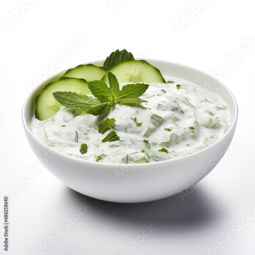 Cucumber Raita Cooling Contrast to Spicy Dishes
