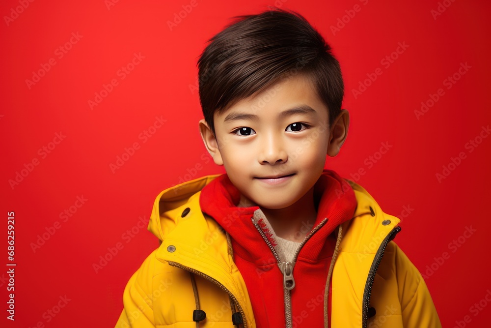 Cute Asian Boy in Red Studio Photoshoot Adorable Asian Model in Vibrant Red Outfit Cute Asian Boy in Red Studio Photoshoot Adorable Asian Model in Vibrant Red Outfit