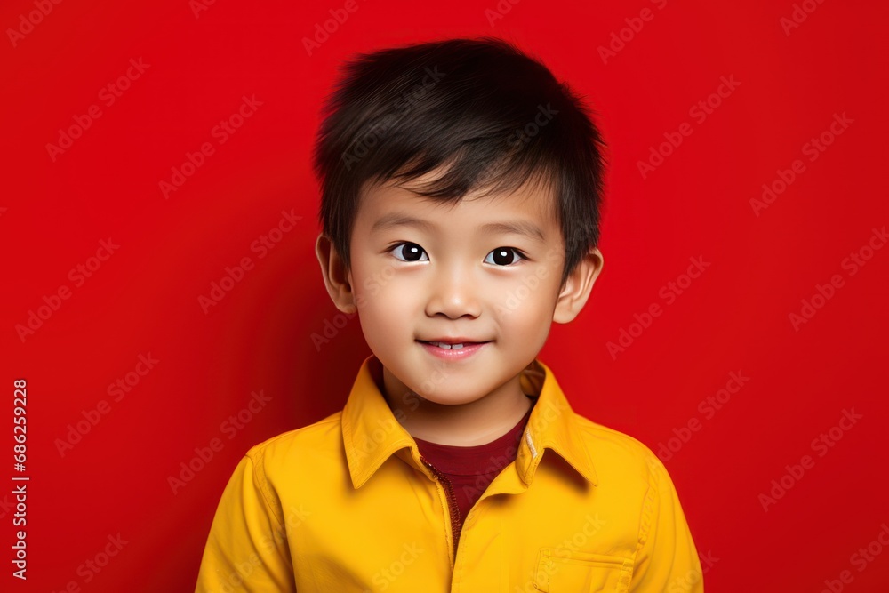 Cute Asian Boy in Red Studio Photoshoot Adorable Asian Model in Vibrant Red Outfit Cute Asian Boy in Red Studio Photoshoot Adorable Asian Model in Vibrant Red Outfit