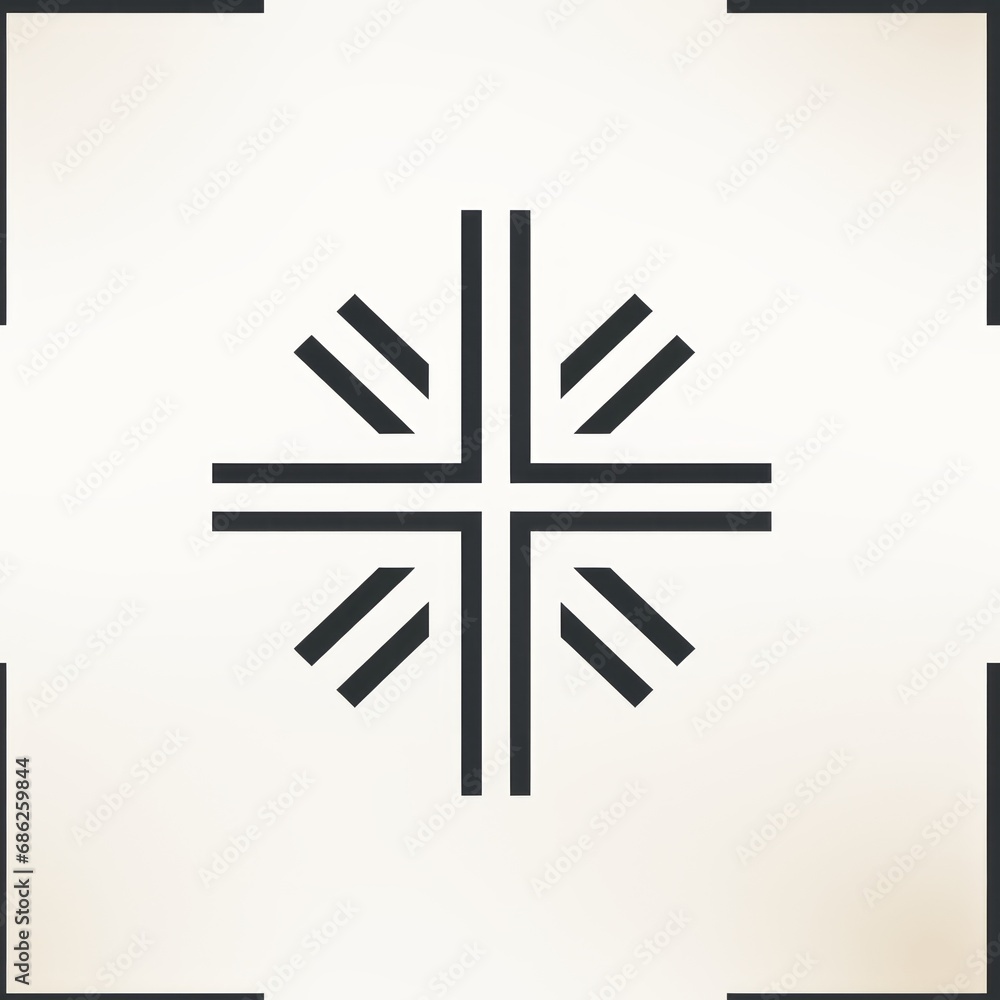 Fototapeta premium geometric minimalistic linear seamless pattern