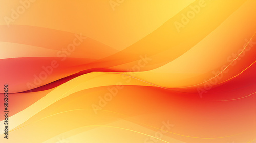 Warm Tones and Gradient Bliss: Abstract Orange, Red, and Yellow Background - Modern Artistic Composition for Creative Wallpaper and Contemporary Design.