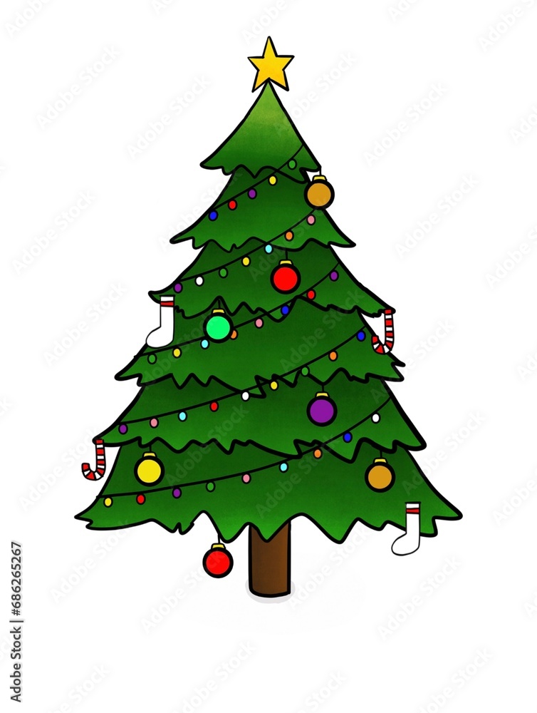 christmas tree isolated on white christmas tree isolated on white