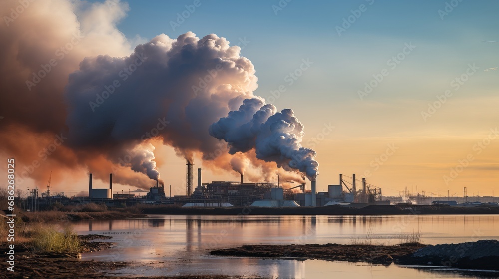 Industrial pollution is the cause of climate change.