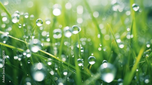 freshness of dew on grass