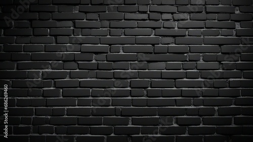 black brick wall background black brick wall background