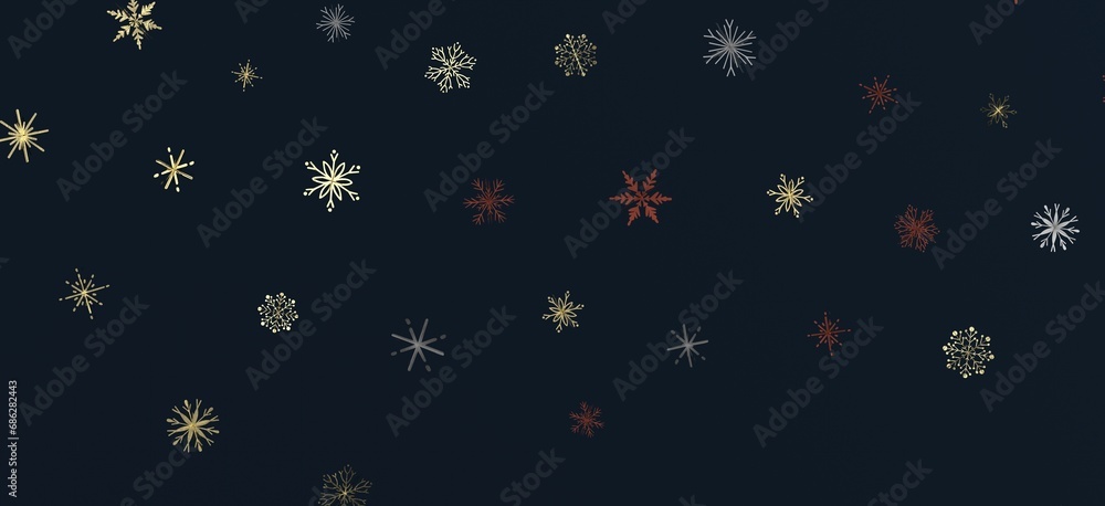 Dazzling 3D Illustration: Witness a Downpour of Vibrant Stars Dazzling 3D Illustration: Witness a Downpour of Vibrant Stars