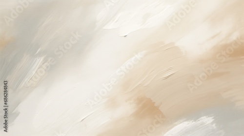 abstract texture in neutral colors with paint brush strokes, Hand painted background