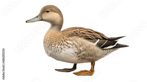 mallard duck isolated on white transparent background PNG isolated