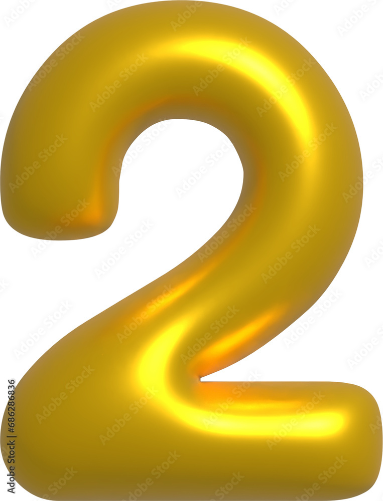 Gold number 2 Gold number 2