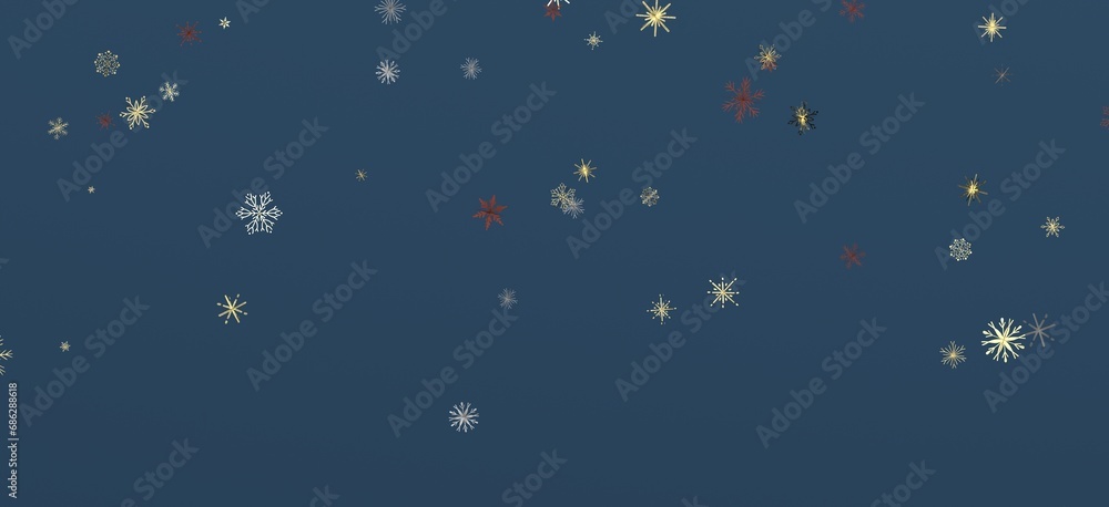 XMAS Stars - stars. Confetti celebration, Falling colourful abstract decoration for party, birthday celebrate,