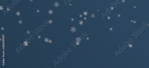 XMAS Stars - Banner with golden decoration. Festive border with falling glitter dust and stars.