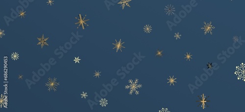 colorful Stars - Holiday decoration, glitter frame isolated -