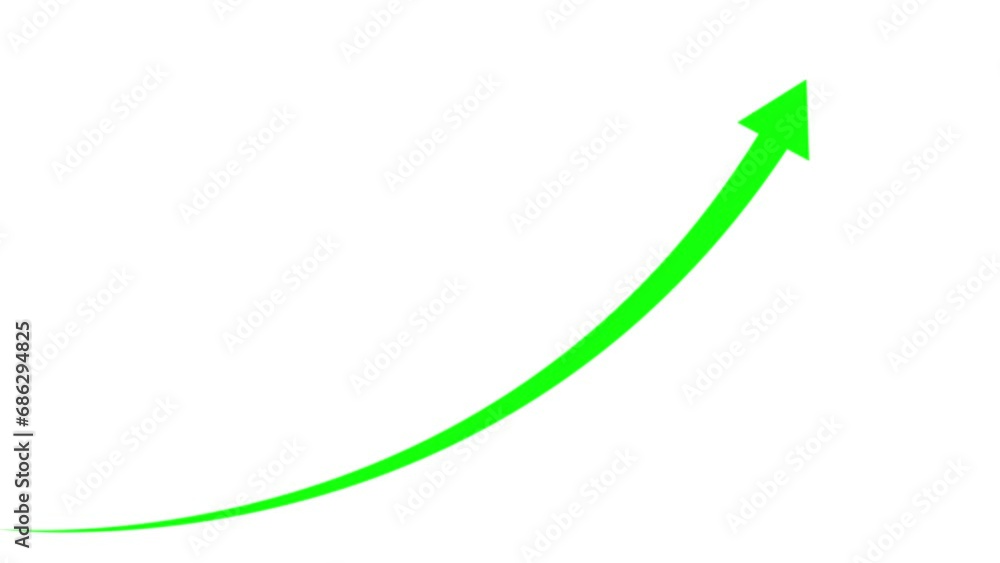 white arrow rising transparent channel. white arrow rising transparent channel.