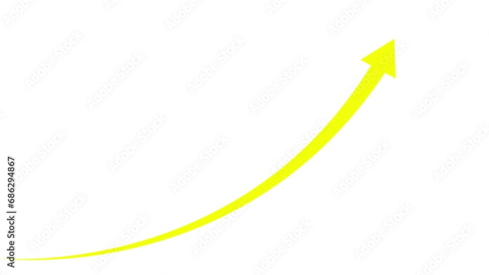 white arrow rising transparent channel. white arrow rising transparent channel.