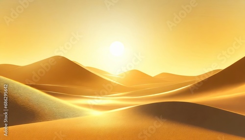 Sun and desert