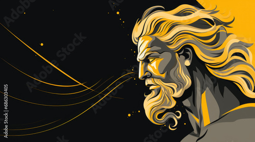 Greek god Zeus