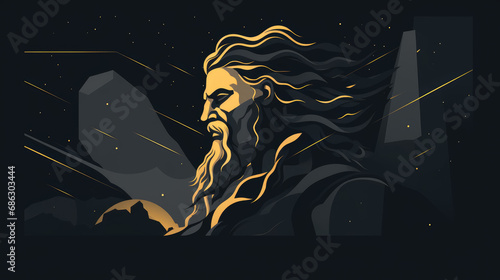 Greek god Zeus