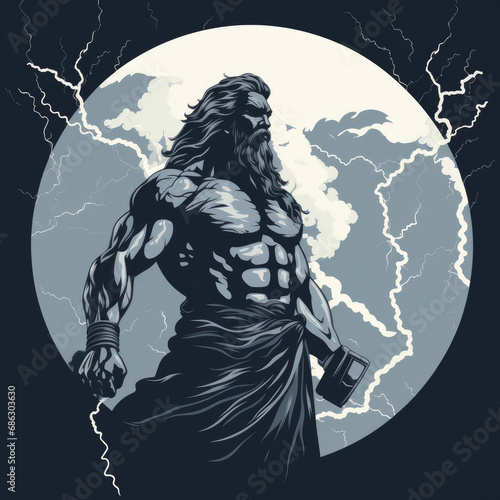 Greek god Zeus