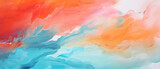Abstract watercolor paint large brushes background winter colors with liquid fluid texture for background, made with Generative AI