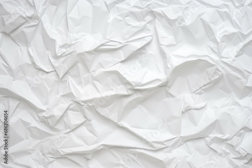 White crumpled paper texture background. Weathered white paper texture background. Artistic abstract creative concept
