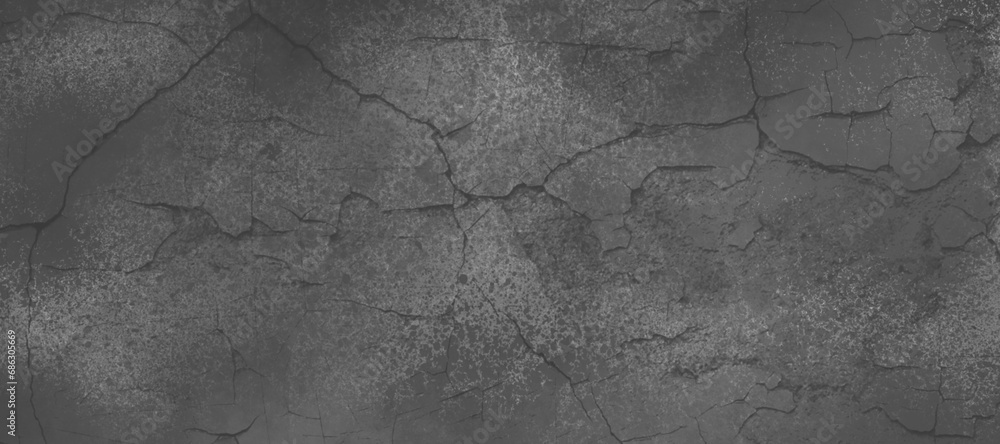 Obraz premium Abstract Black grey Sky with white cloud , marble texture background . Old grunge textures design With cement wall texture .Stone texture for painting on ceramic