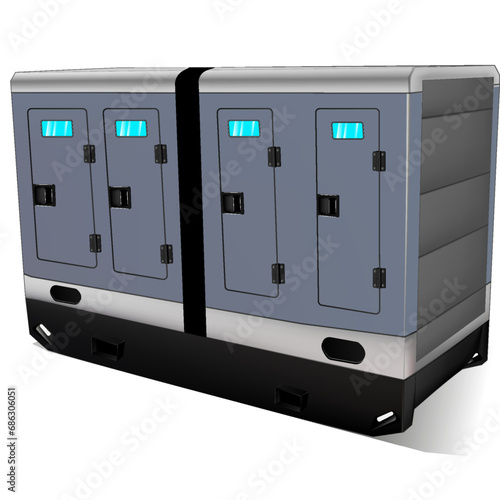 Electric box, industrial electrical control panel 