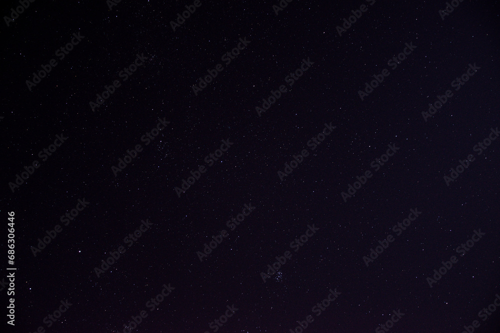 Fototapeta premium Sternenhimmel mit Milchstraße