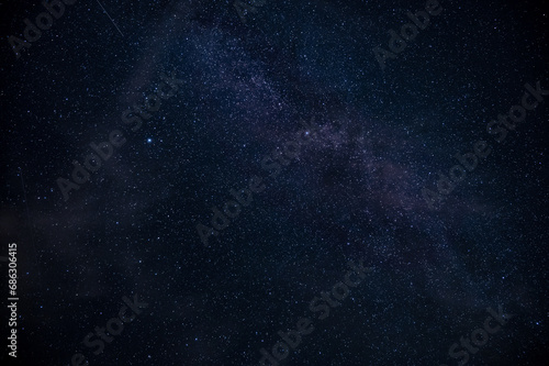Sternenhimmel mit Milchstraße photo