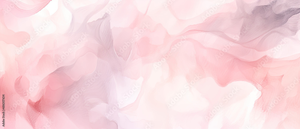 Pastel pink watercolor abstract illustration background, made with Generative AI