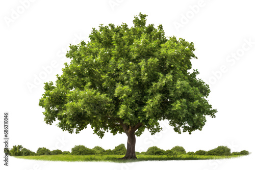 Isolated tree on transparent background. Isolated.