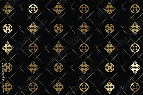 seamless pattern with ornament